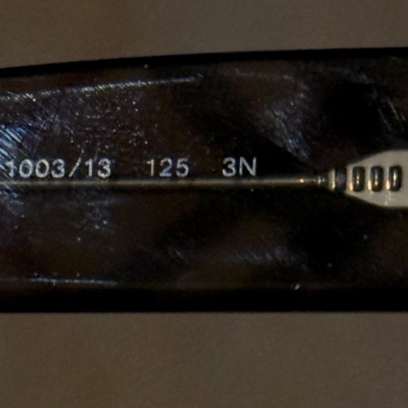 Burberry Sunglasses Brown Metal Shield Frame - Picture 9 of 10